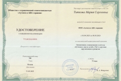 Организация обучения детей с РАС Мария